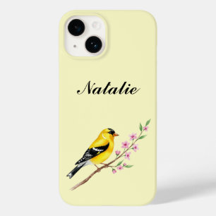 Amerikaanse Goudvink Wilde Vogelliefhebber Geschen Case-Mate iPhone 14 Hoesje