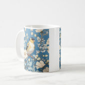 Amerikaanse Goudvink William Morris Geïnspireerd Koffiemok (Voorkant links)