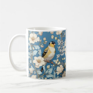 Amerikaanse Goudvink William Morris Geïnspireerd Koffiemok