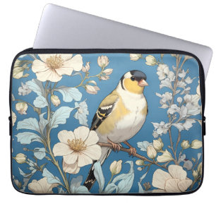 Amerikaanse Goudvink William Morris Geïnspireerd Laptop Sleeve