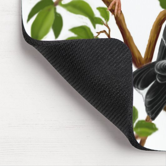 Amerikaanse goudvinken in de wijnsector Mousepad Muismat (Hoek)