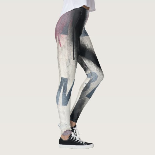 Amerikaanse graffiti leggings (Rechts)