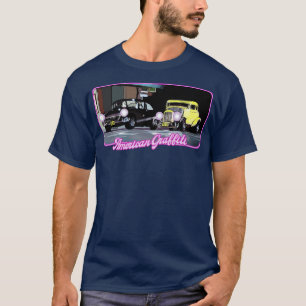 Amerikaanse Graffiti Milner vs Falfa T-shirt