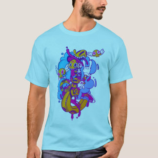 Amerikaanse graffiti t-shirt