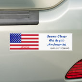 Amerikaanse grappige bumperstickers (Op auto)