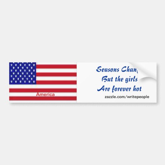 Amerikaanse grappige bumperstickers (Voorkant)
