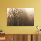 Amerikaanse Great Smoky Mountain NP Tennessee-bome Canvas Afdruk (Insitu (Woonkamer))