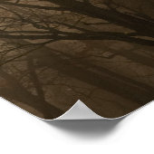 Amerikaanse Great Smoky Mountain NP Tennessee-bome Poster (Hoek)