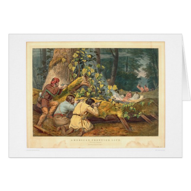 Amerikaanse grens (0021A) (Voorkant Horizontaal)