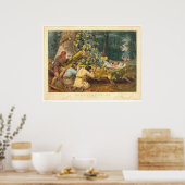 Amerikaanse grens (0021A) Poster (Keuken)