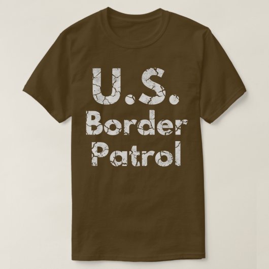 Amerikaanse grenspatrouille t-shirt (Design voorkant)