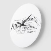 -Amerikaanse Grocer Ad Grote Klok (Hoek)