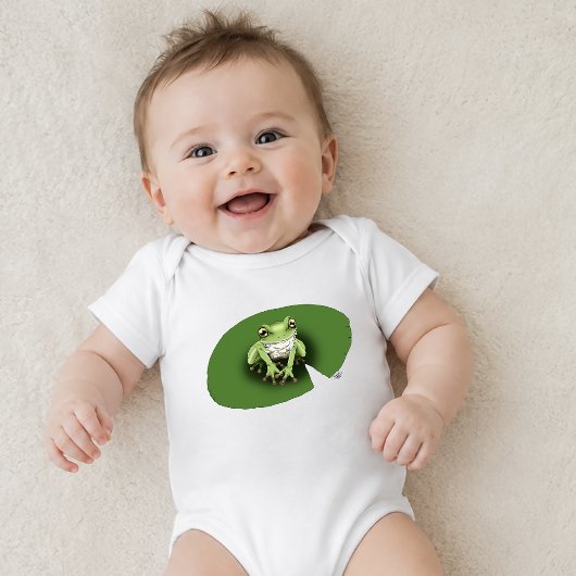 Amerikaanse Groene Boomkikker Waterlelieblad Romper