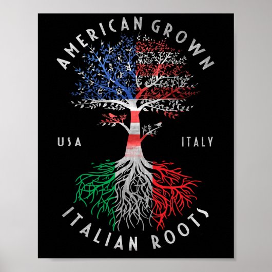 Amerikaanse Groene Italiaanse wortelen Italië Poster (Voorkant)