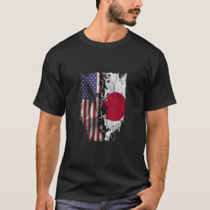 Amerikaanse Groene Japanse Roots Verenigde Staten T-shirt