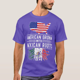 Amerikaanse Groene Mexicaanse Roots Pride Mexico T-shirt