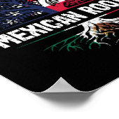 Amerikaanse Groene Mexicaanse Roots Verenigde Stat Poster (Hoek)