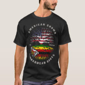 Amerikaanse Groene Zimbabwaanse roet Zimbabwaanse  T-shirt (Voorkant)