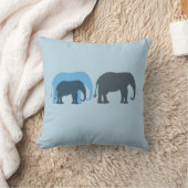 Amerikaanse groep olifanten MoJo Pillow Kussen (Deken)