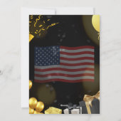 Amerikaanse groeten Grappige verjaardagskaarten Feestdagenkaart (Achterkant)