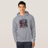 AMERIKAANSE GROFBLOEM HOODIE (Voorkant volledig)