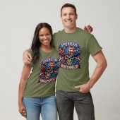 AMERIKAANSE GROFBLOEM T-SHIRT (Unisex)