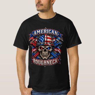 AMERIKAANSE GROFBLOEM T-SHIRT