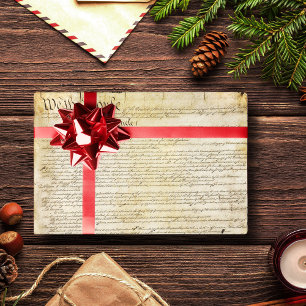  Amerikaanse grondwet Cadeaupapier