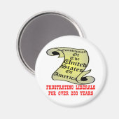 Amerikaanse grondwet frustrerend liberalen over 20 magneet (Voorkant / Achterkant)