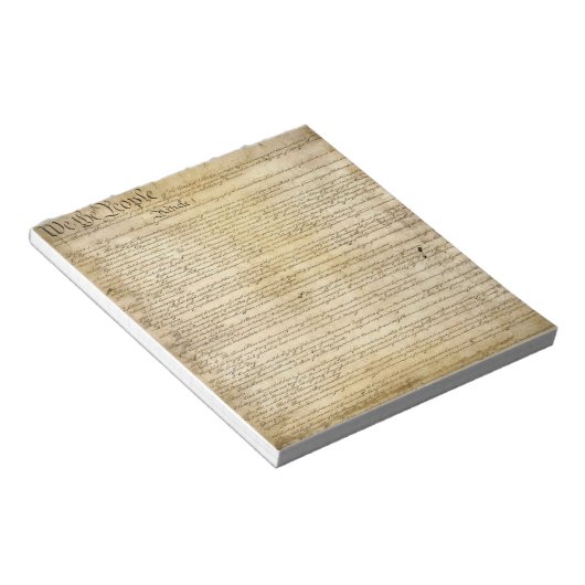  Amerikaanse grondwet Notitieblok (Schuin)