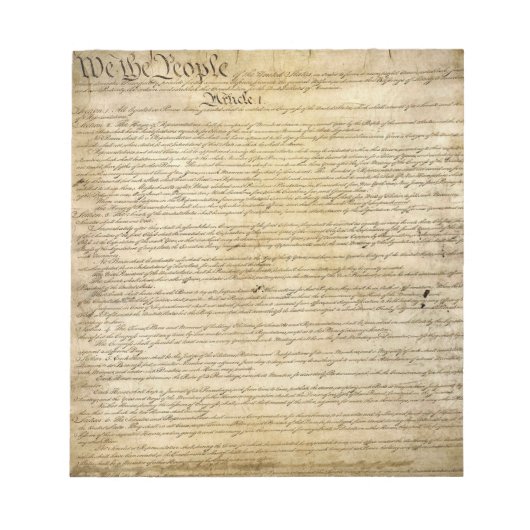 Amerikaanse grondwet Notitieblok (Voorkant)
