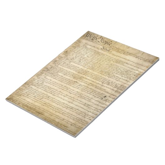  Amerikaanse grondwet Notitieblok (Schuin)