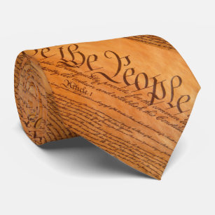 Amerikaanse grondwet stropdas