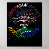 Amerikaanse Groot-Afrikaanse Roots Verenigde State Poster (Voorkant)