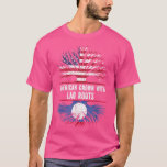 Amerikaanse Groot met Laotiaanse roet VS vlag Laos T-shirt<br><div class="desc">Amerikaans kweekje met Laotiaanse wortels Amerikaanse vlag Laos .</div>