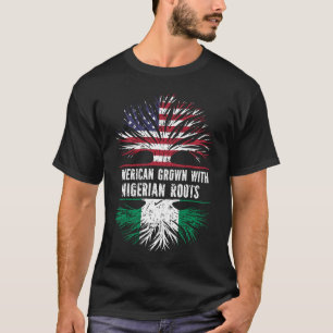 Amerikaanse Groot met Nigeriaanse roet Amerikaanse T-shirt