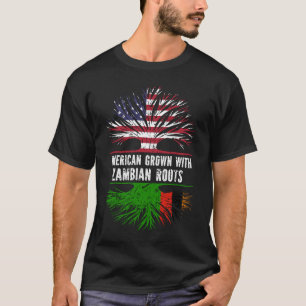 Amerikaanse Groot met Zambiaanse roet Amerikaanse  T-shirt