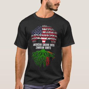 Amerikaanse Groot met Zambiaanse roet Amerikaanse T-shirt