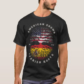 Amerikaanse Groot-Spaans Roots Spanje vlag T-shirt (Voorkant)