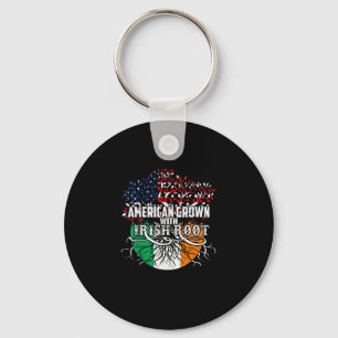 Amerikaanse Grown Irish Root Flag Ireland St Patri Sleutelhanger