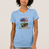 Amerikaanse Grown - Kittitian Womens T-shirt (Voorkant)