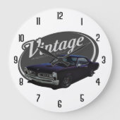 Amerikaanse GTO-spier Grote Klok (Voorkant)
