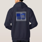 Amerikaanse Guardian Airborne Paratrooper Flag Hoodie (Achterkant)