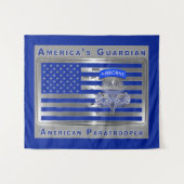 Amerikaanse Guardian American Paratrooper Wandkleed (Voorkant (horizontaal))