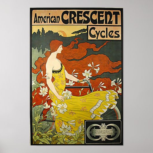 Amerikaanse Halve Maan-1899 Poster (Voorkant)