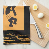 Amerikaanse handdoek met een Indiase stijl Kokopel (Quarter Fold)