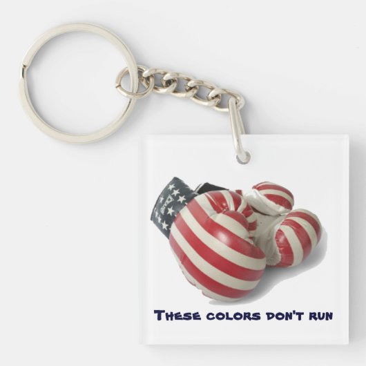 Amerikaanse handschoenen sleutelhanger (Voorkant)