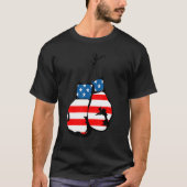 Amerikaanse handschoenen t-shirt (Voorkant)