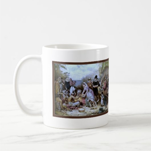 -Amerikaanse Happy Thanksgiving-Mok Koffiemok (Links)