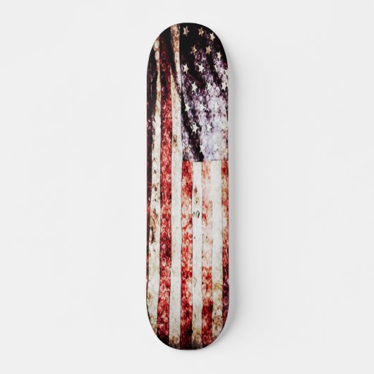 Amerikaanse Hardcore Grunge Flag Element Pro Board Skateboard (Voorkant)